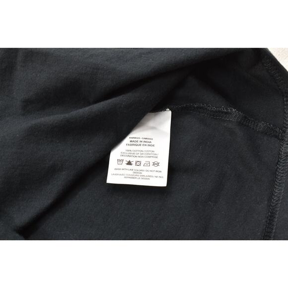 Nike The Nike Tee Loose Fit Embroidered Air Max Patch Sneacker Black Size S - Picture 6 of 8